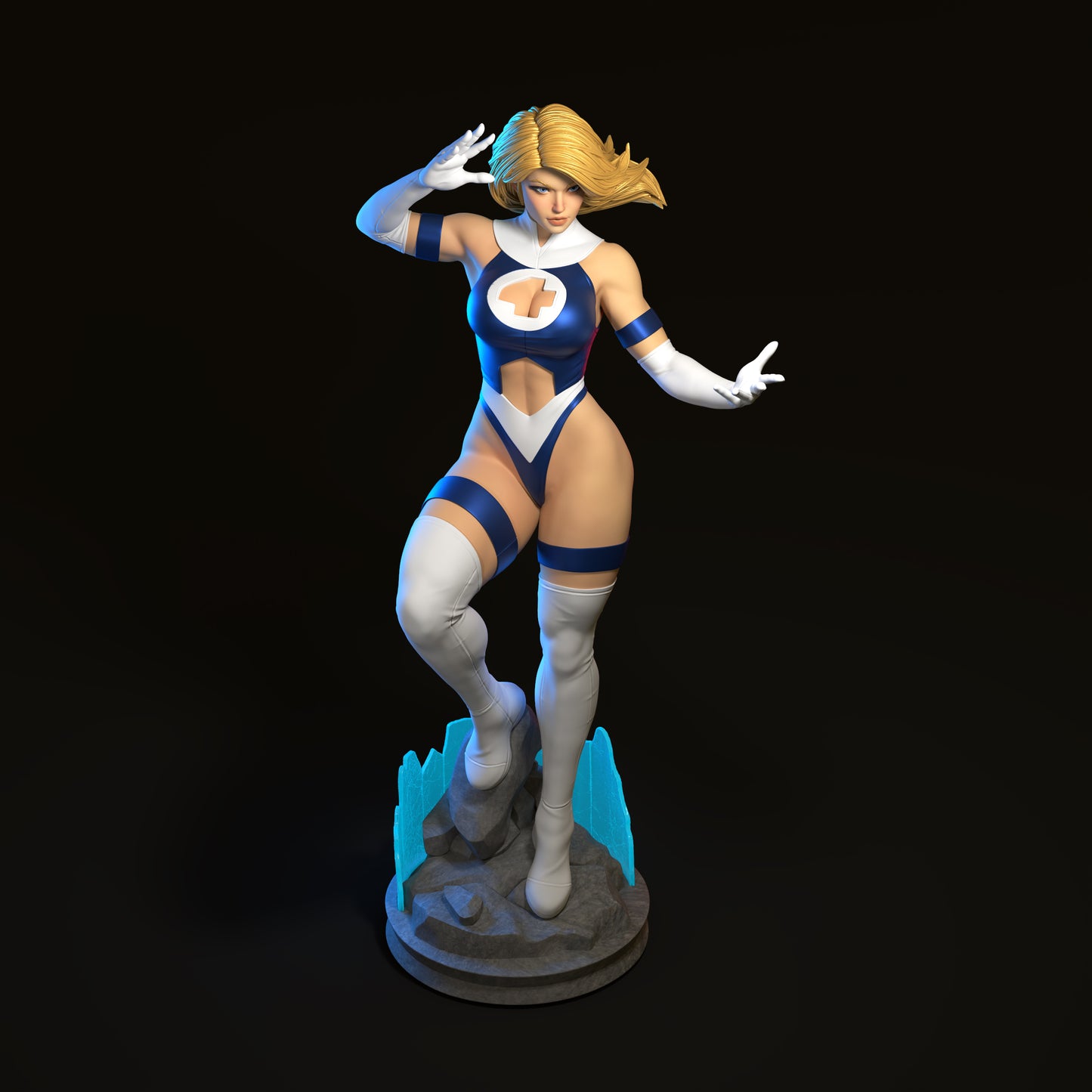 Sue Storm - Unassembled and Unpainted Garage Kit - Model Designed by Abe3d