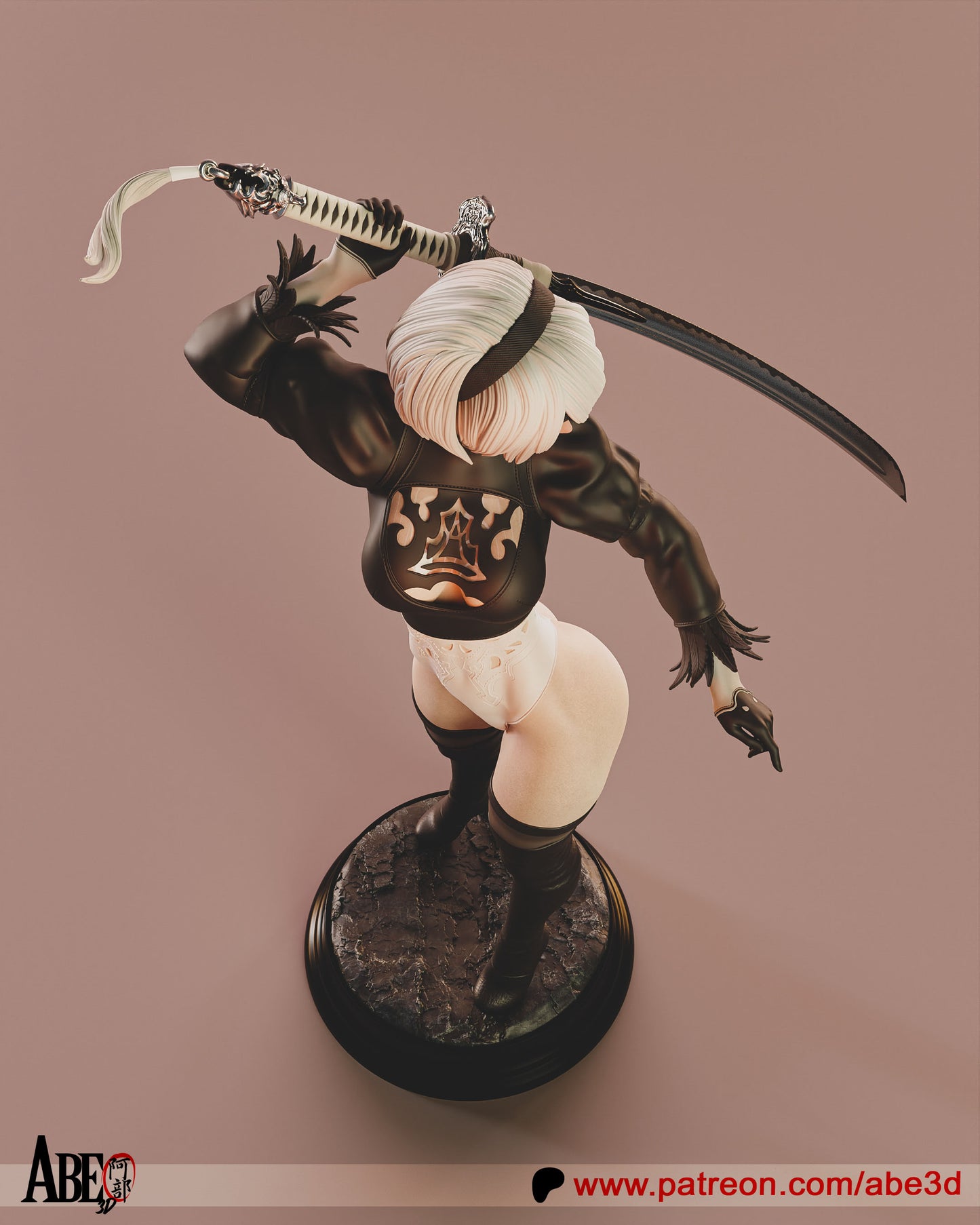 2B (SKIRT VARIANT INCLUDED) - Unassembled and Unpainted Garage Kit - Model Designed by Abe3D