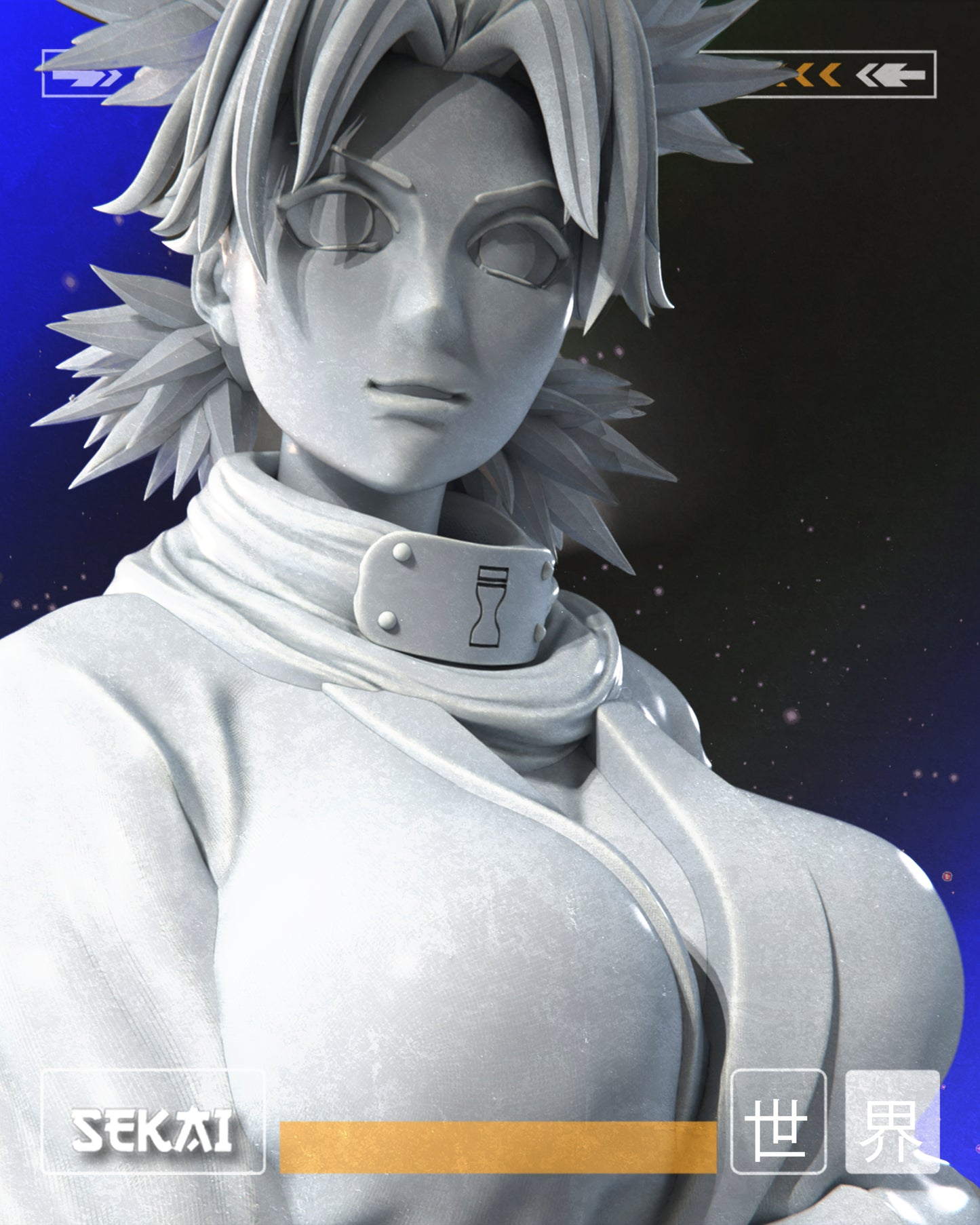Temari - Unassembled and Unpainted Garage Kit - Model Designed by Sekai3D