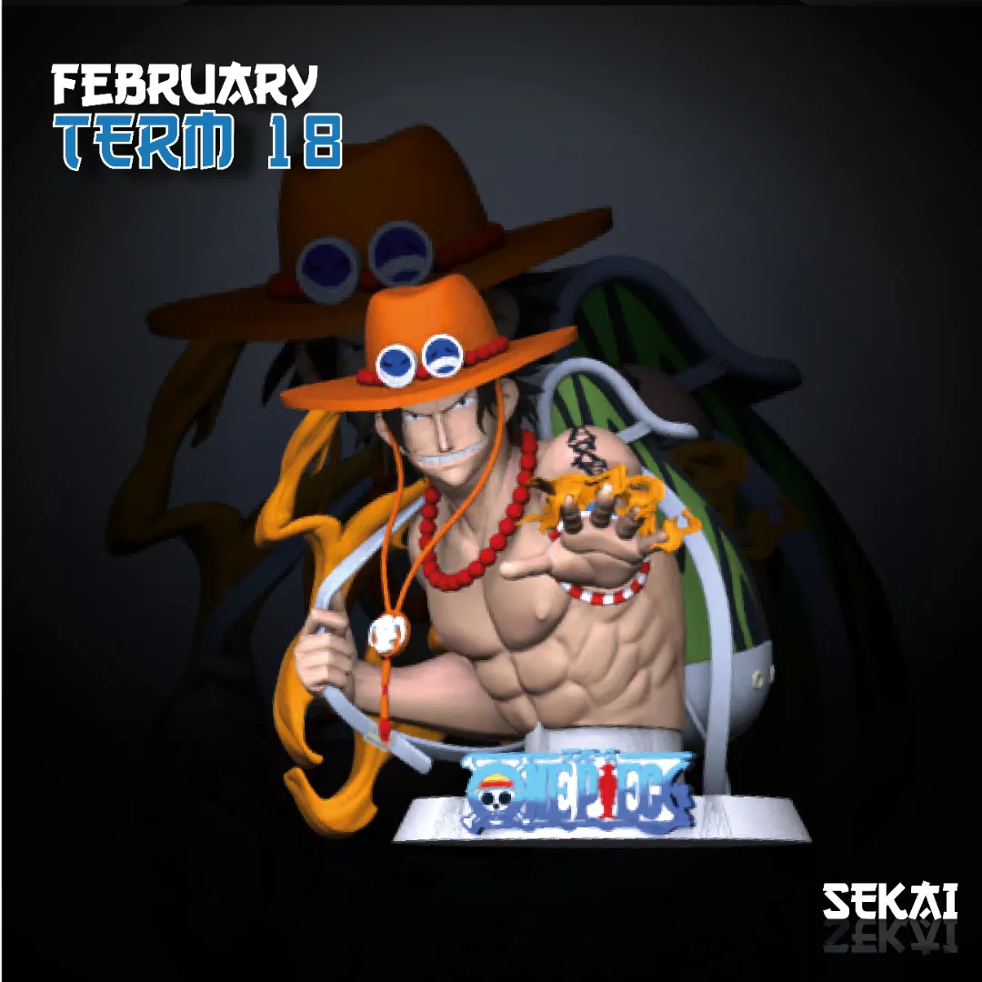 Ace - Unassembled and Unpainted Garage Kit - Model Designed by Sekai3D
