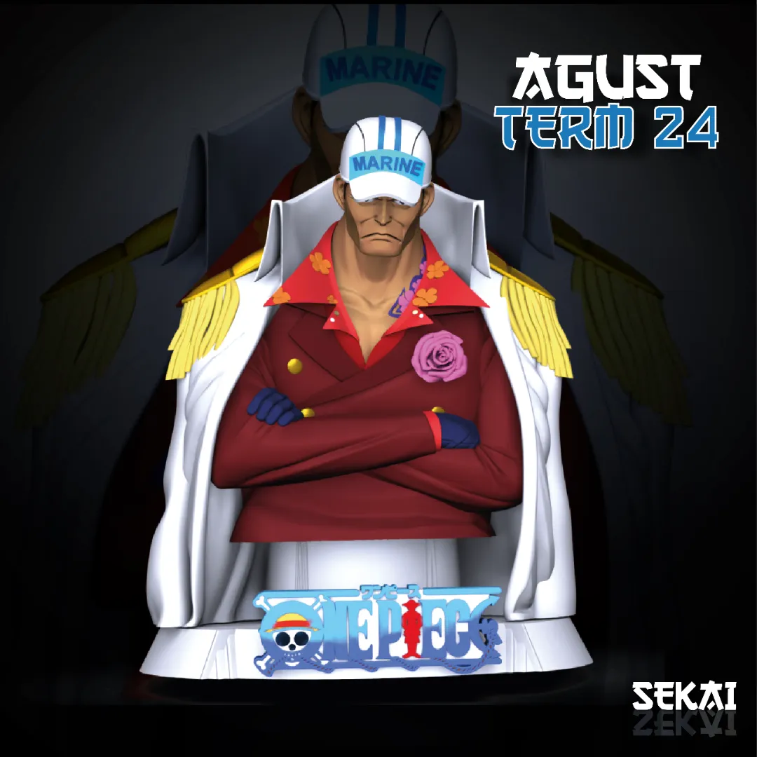 Akainu - Unassembled and Unpainted Garage Kit - Model Designed by Sekai3D
