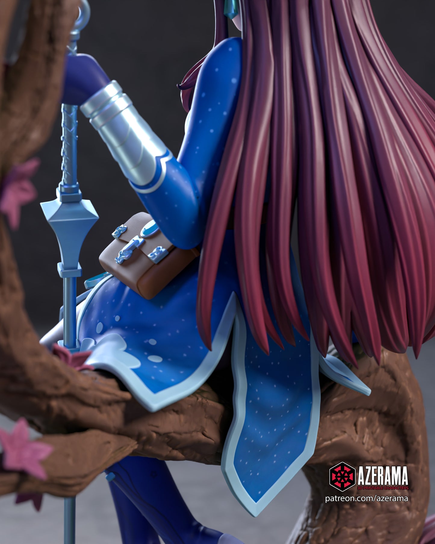 Aoi Haruka - Unassembled and Unpainted Garage Kit - Model Designed by Azerama