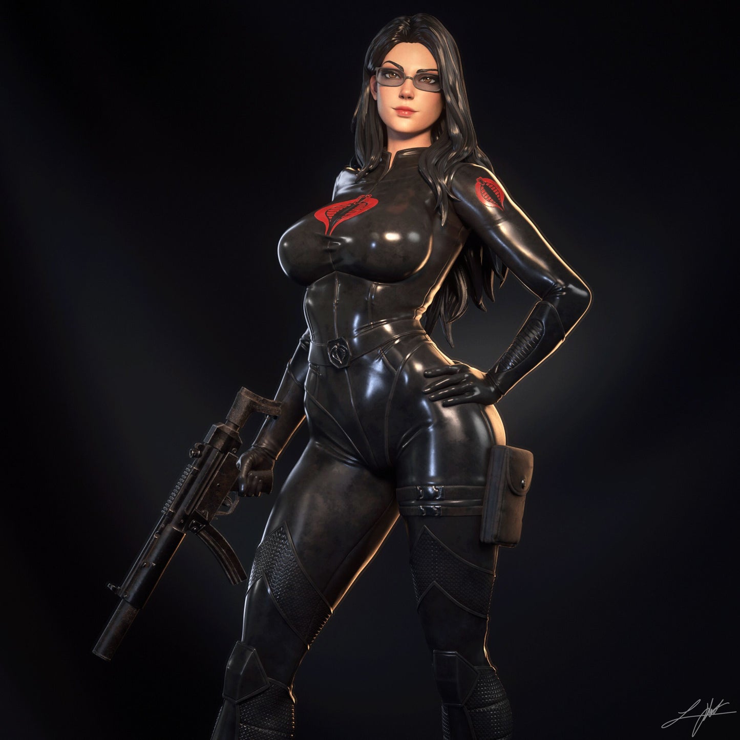 Baroness - Unassembled and Unpainted Garage Kit - Model Designed by Abe3d/Ramses