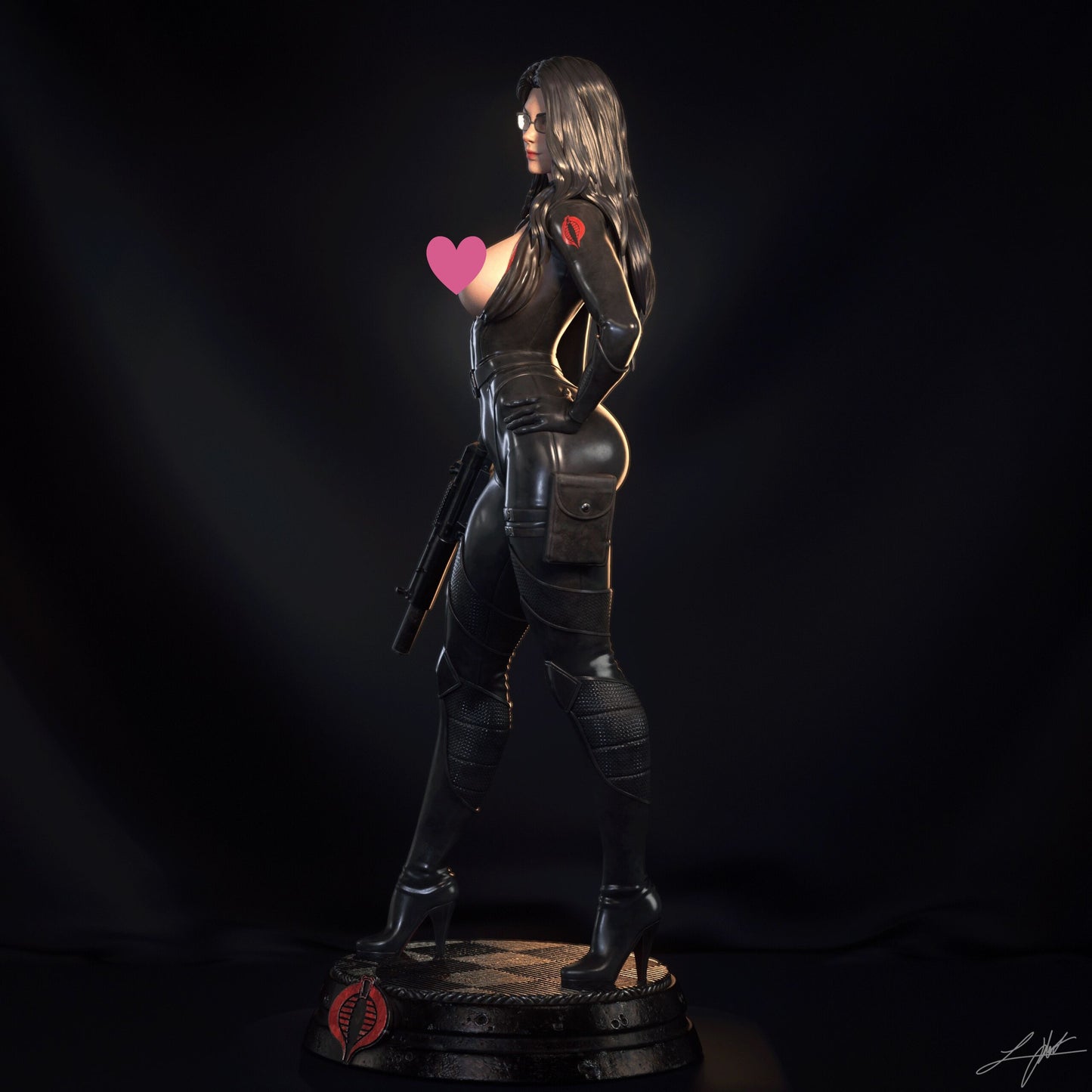Baroness NSFW - Unassembled and Unpainted Garage Kit - Model Designed by Abe3D/Ramses