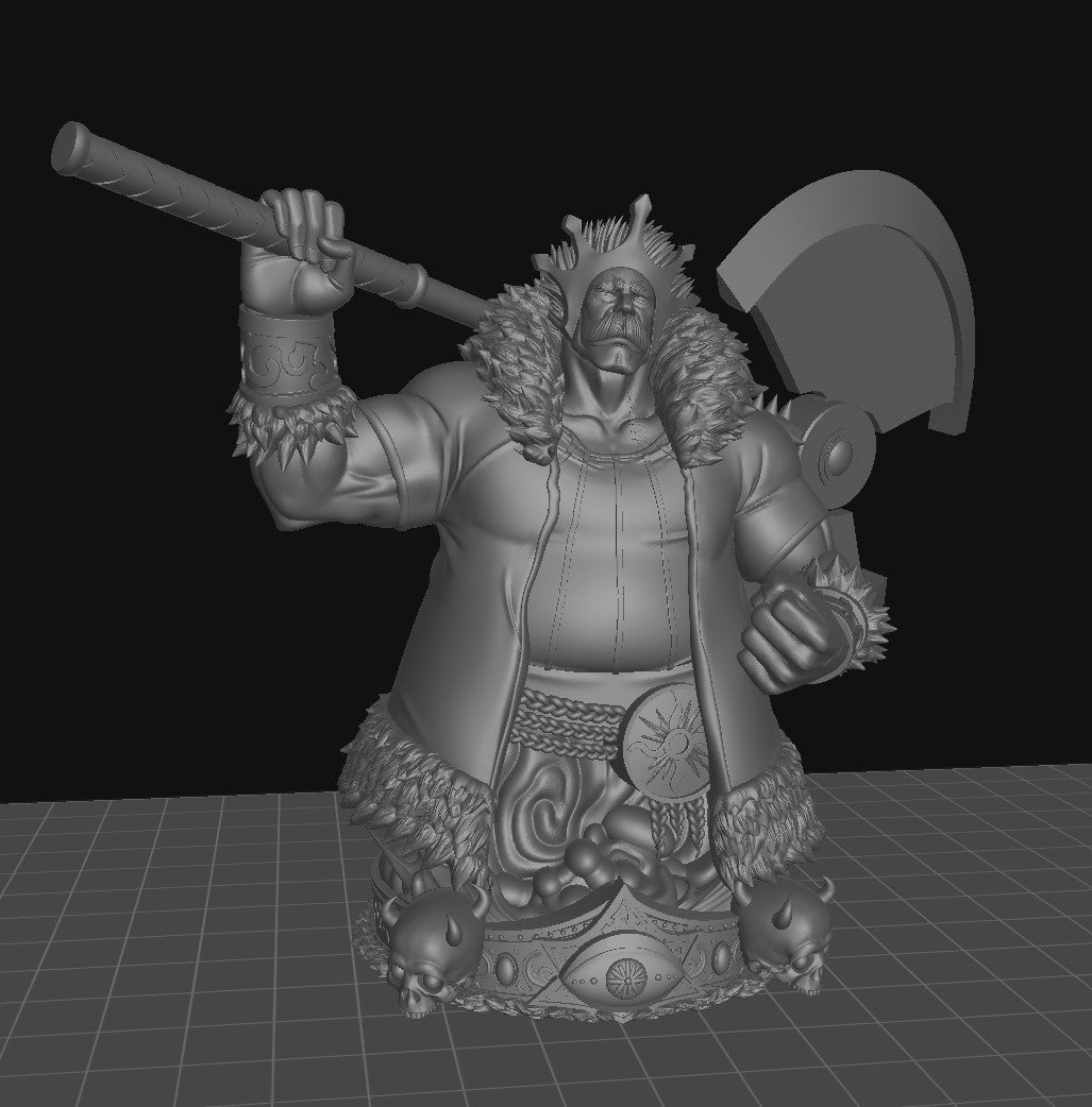 Baraggan - Unassembled and Unpainted Garage Kit - Model Designed by Sekai3D