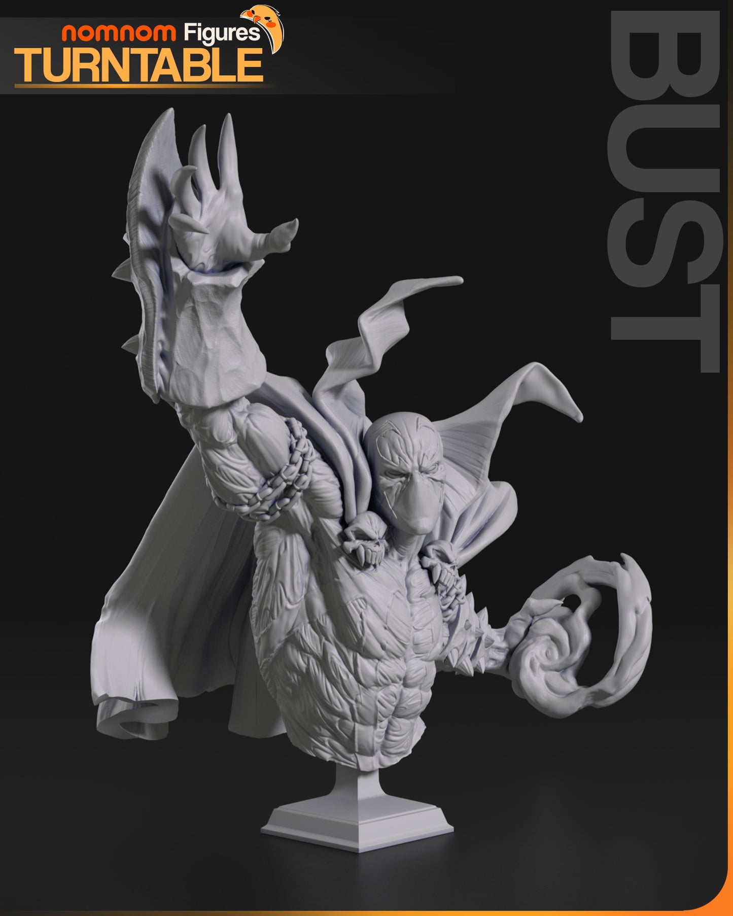 Spawn - Unassembled and Unpainted Garage Kit - Model Designed by NomNom Figures