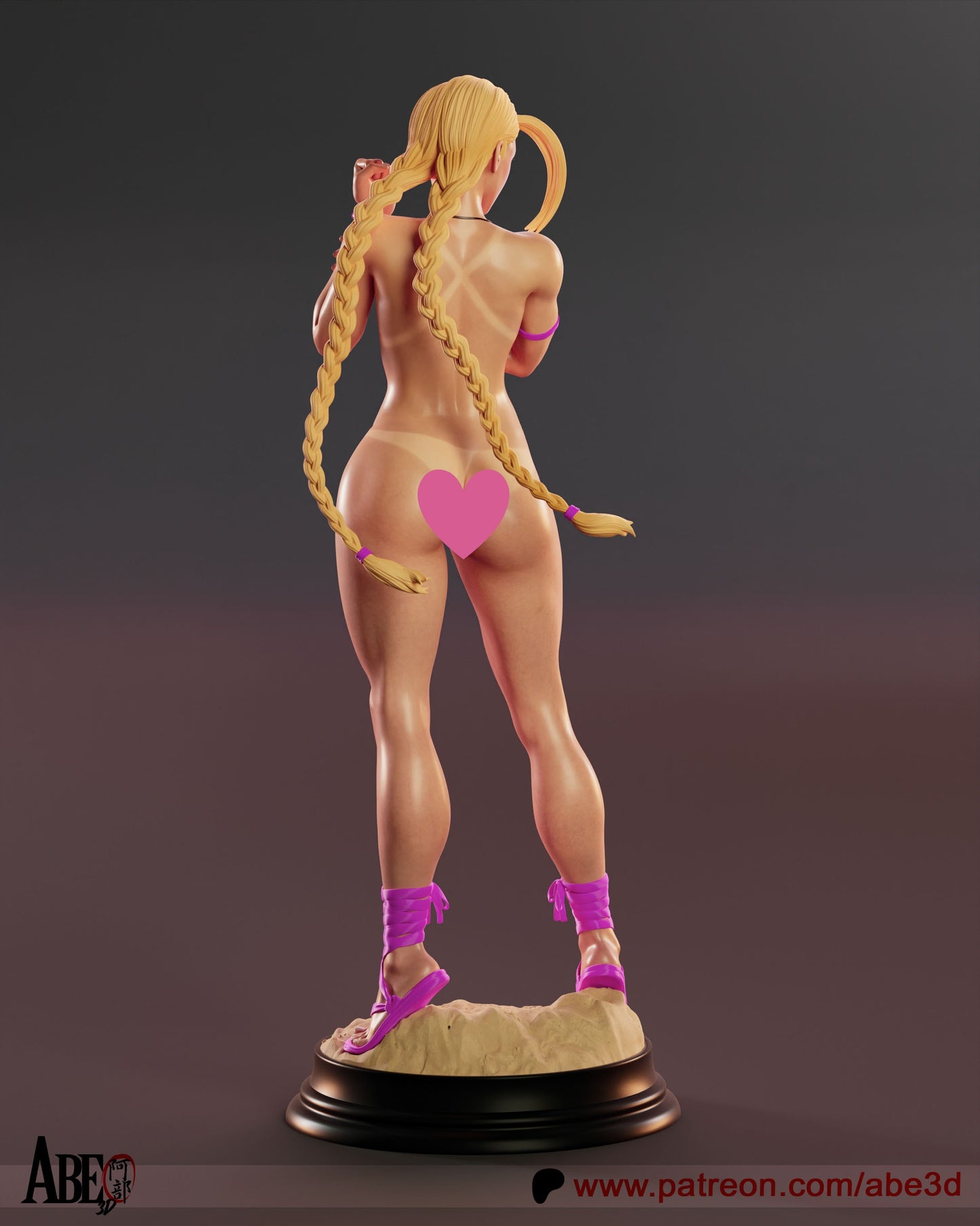 SF6 Cammy CST4 Outfit NSFW - Unassembled and Unpainted Garage Kit - Model Designed by Abe3D