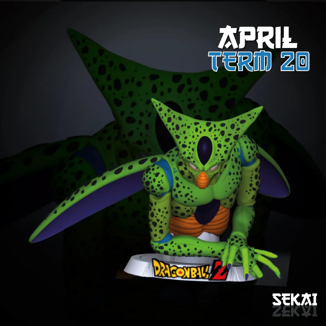 Cell 1st Form - Unassembled and Unpainted Garage Kit - Model Designed by Sekai3D
