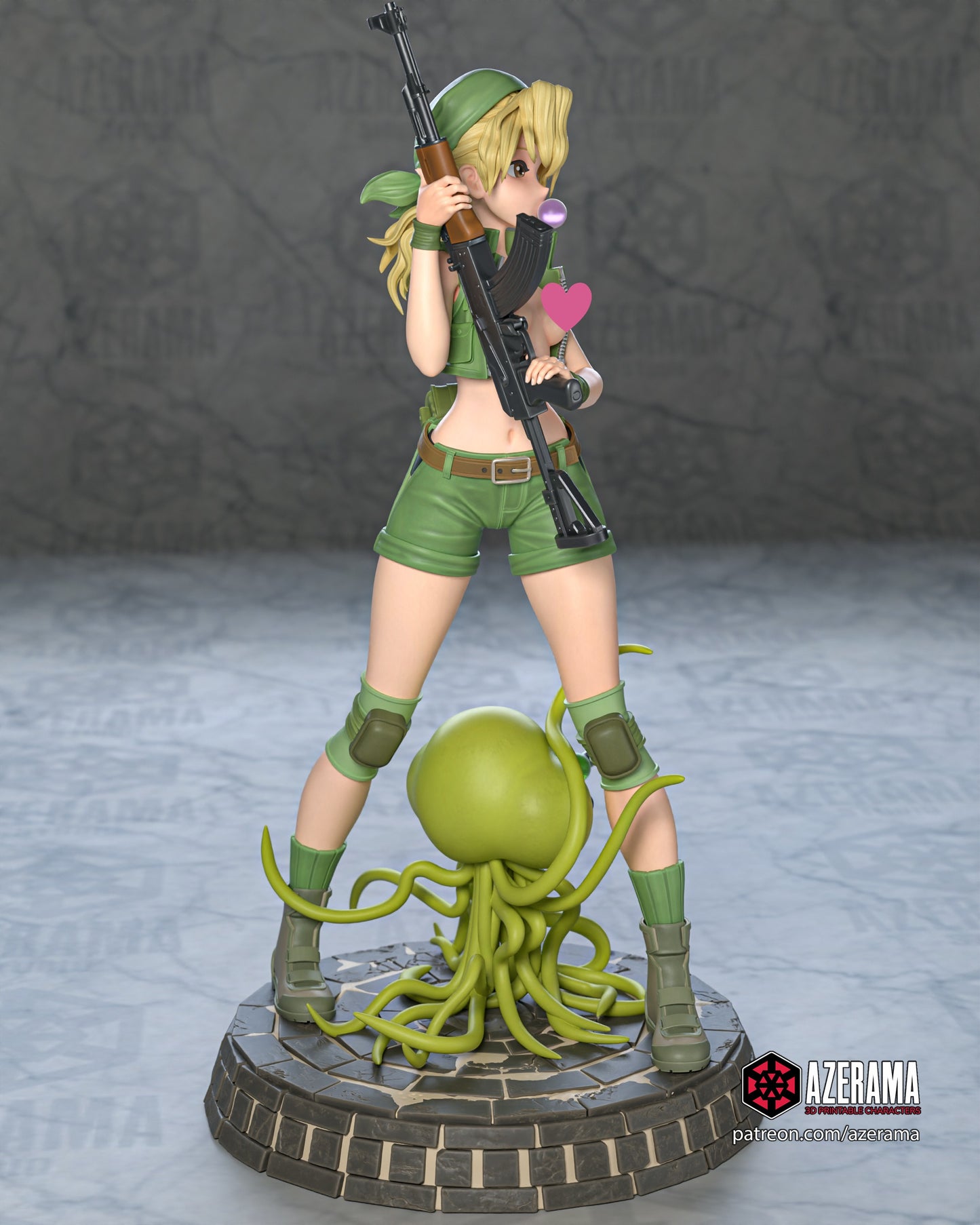 Eri NSFW - Unassembled and Unpainted Garage Kit - Model Designed by Azerama