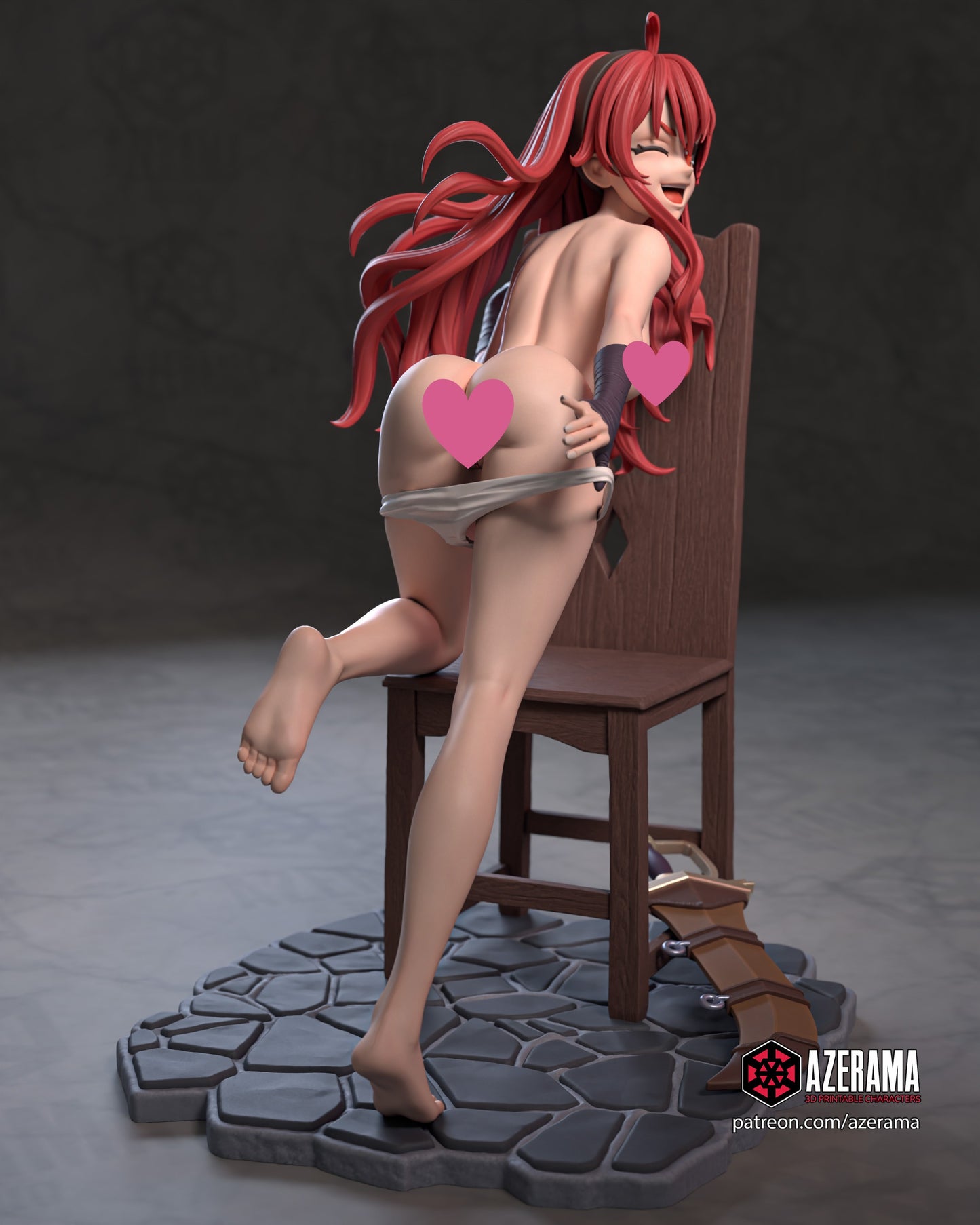 Eris NSFW - Unassembled and Unpainted Garage Kit - Model Designed by Azerama