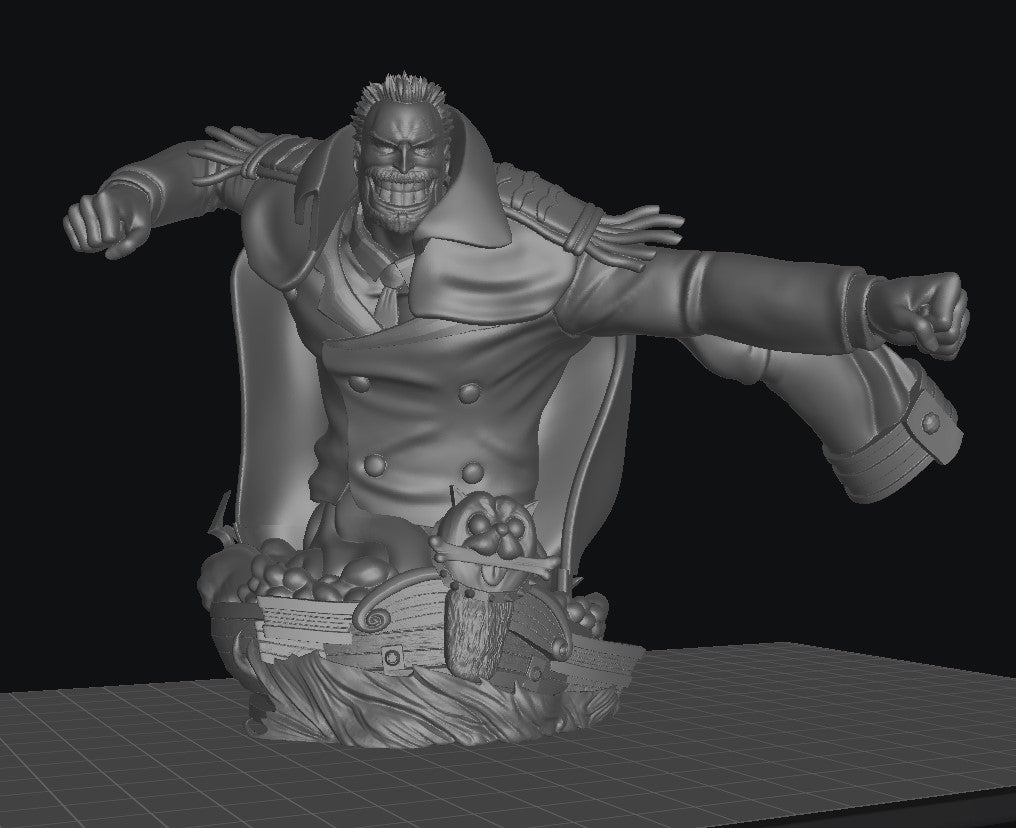 Garp - Unassembled and Unpainted Garage Kit - Model Designed by Sekai3D