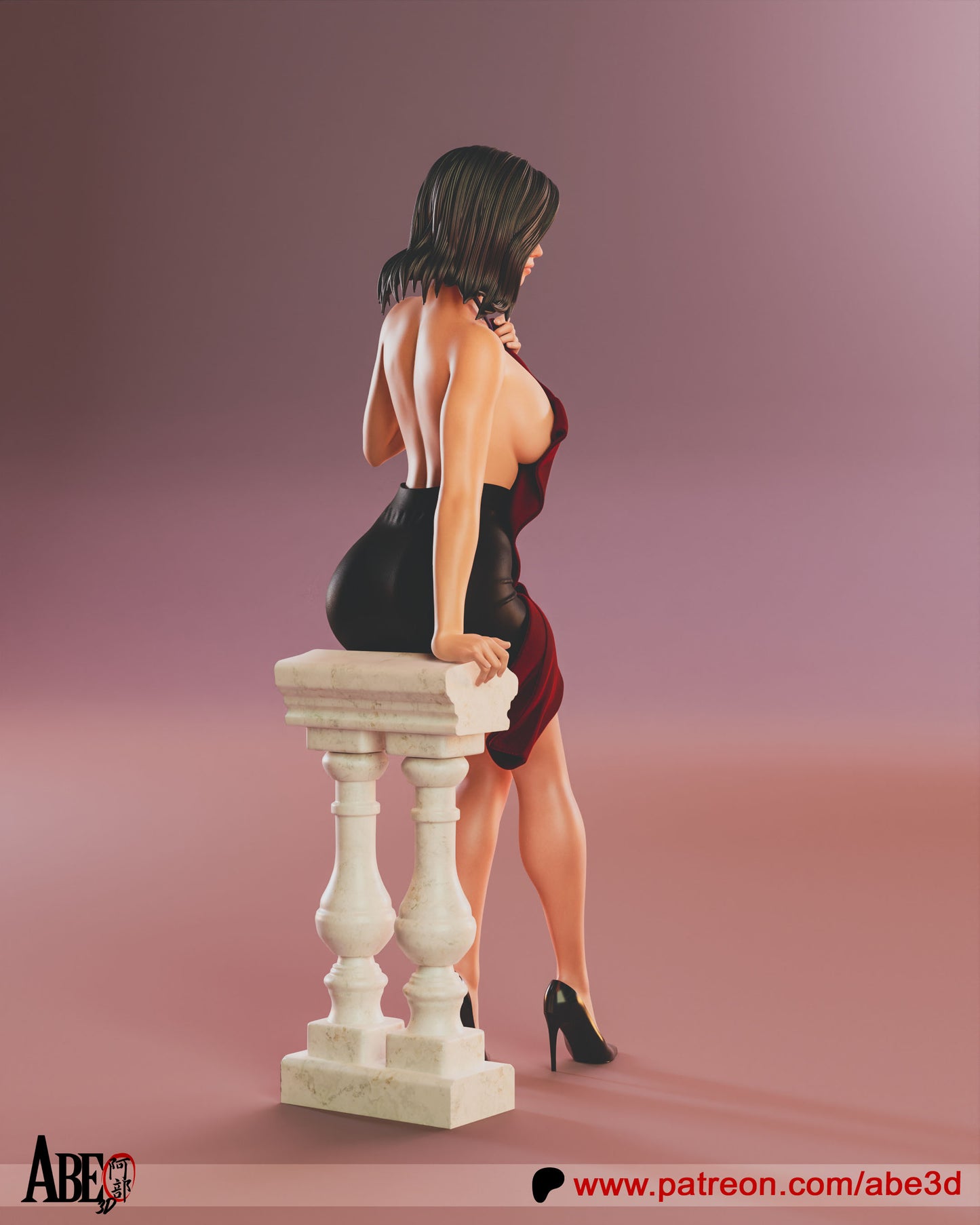Lois Lane - Unassembled and Unpainted Garage Kit - Model Designed by Abe3d