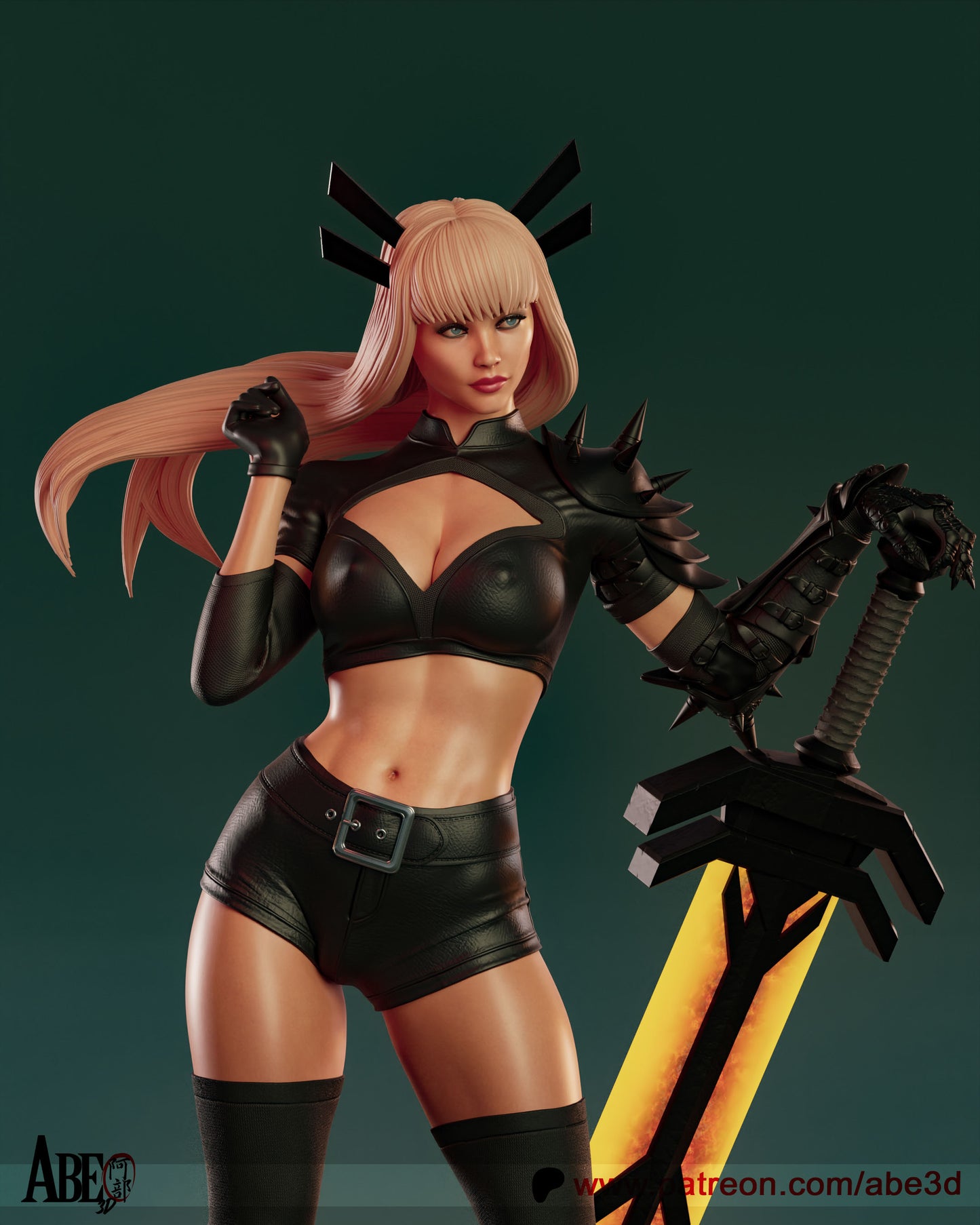 Magik - Unassembled and Unpainted Garage Kit - Model Designed by Abe3d
