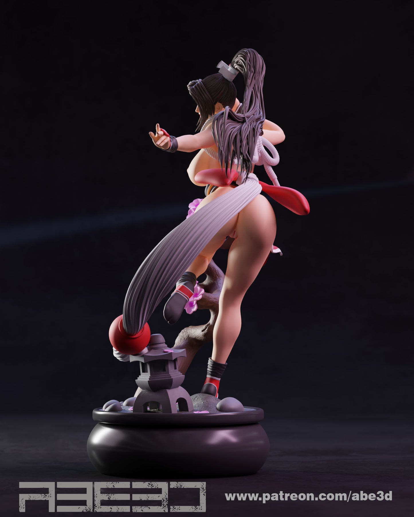 Mai - Unassembled and Unpainted Garage Kit - Model Designed by Abe3d