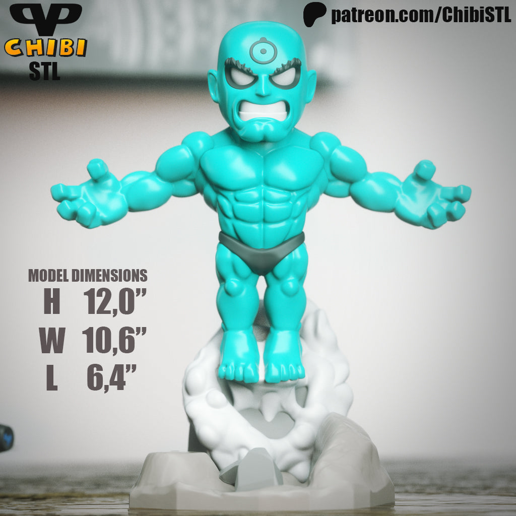 Dr. Manhattan - Unassembled and Unpainted Garage Kit - Model Designed by ChibiSTL