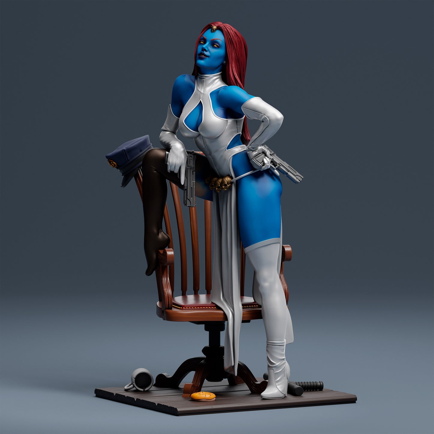 Mystique - Unassembled and Unpainted Garage Kit - Model Designed by Abe3d/DPaula3D