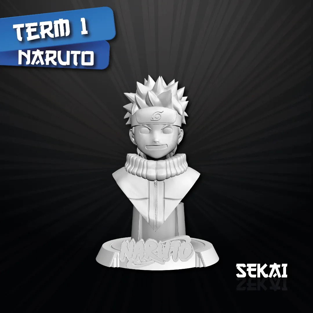 Naruto - Unassembled and Unpainted Garage Kit - Model Designed by Sekai3D