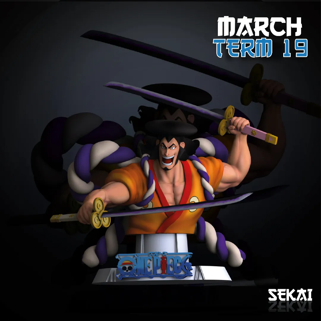 Oden - Unassembled and Unpainted Garage Kit - Model Designed by Sekai3D