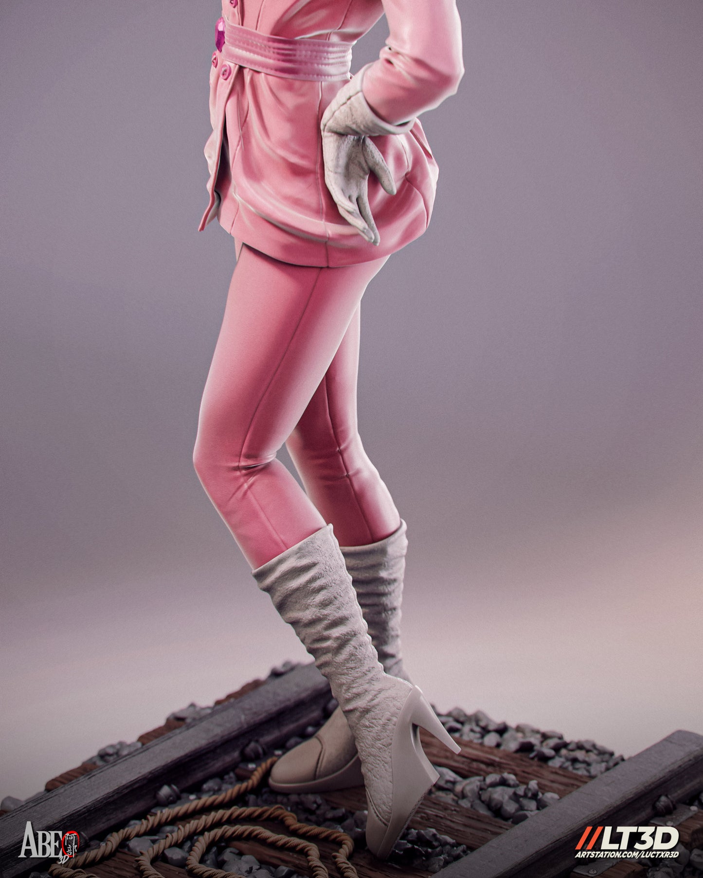 Penelope - Unassembled and Unpainted Garage Kit - Model Designed by Abe3d/LT3D
