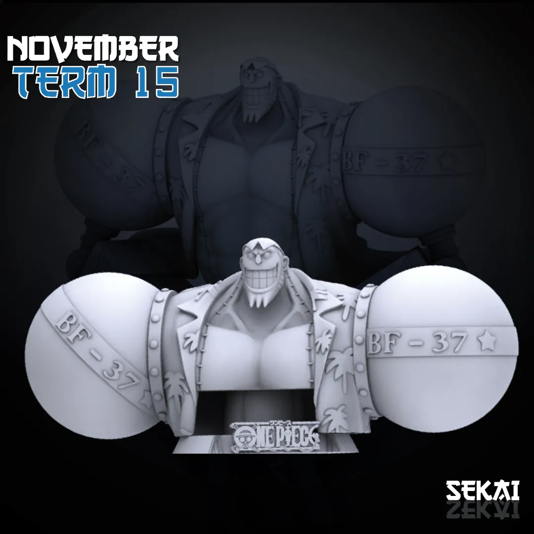 Franky - Unassembled and Unpainted Garage Kit - Model Designed by Sekai3D