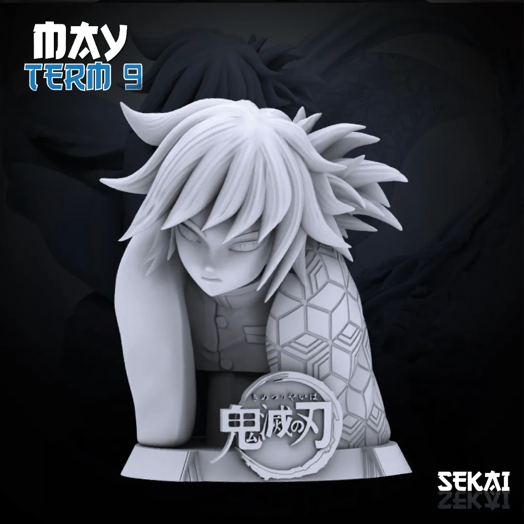 Tomioka - Unassembled and Unpainted Garage Kit - Model Designed by Sekai3D