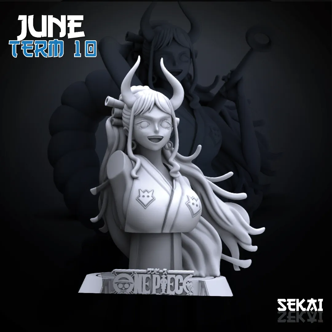Yamato - Unassembled and Unpainted Garage Kit - Model Designed by Sekai3D