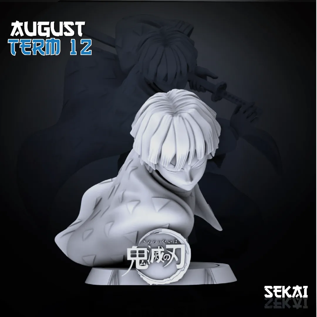 Zenitsu - Unassembled and Unpainted Garage Kit - Model Designed by Sekai3D