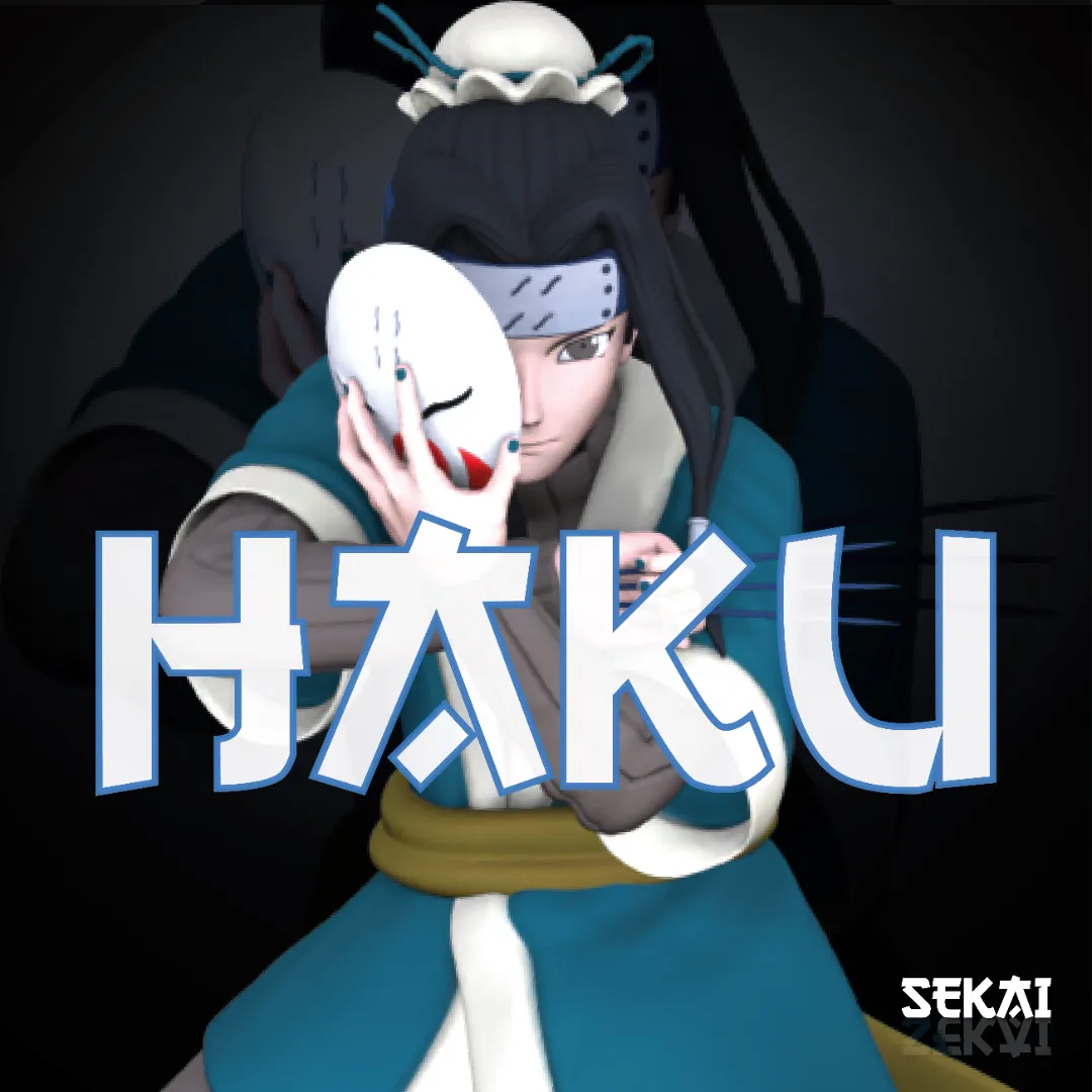 Haku - Unassembled and Unpainted Garage Kit - Model Designed by Sekai3D