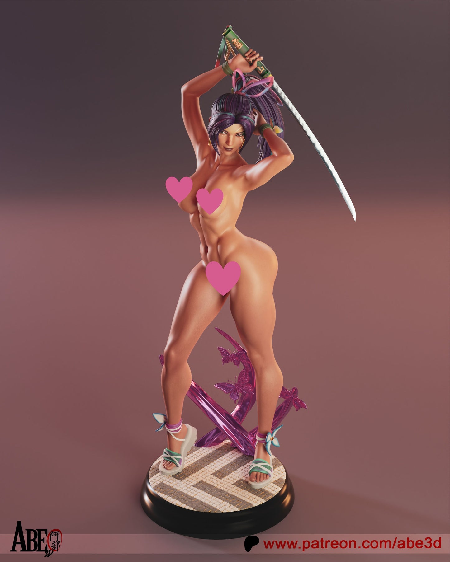 Psylocke Marvel Rivals NSFW - Unassembled and Unpainted Garage Kit - Model Designed by Abe3D