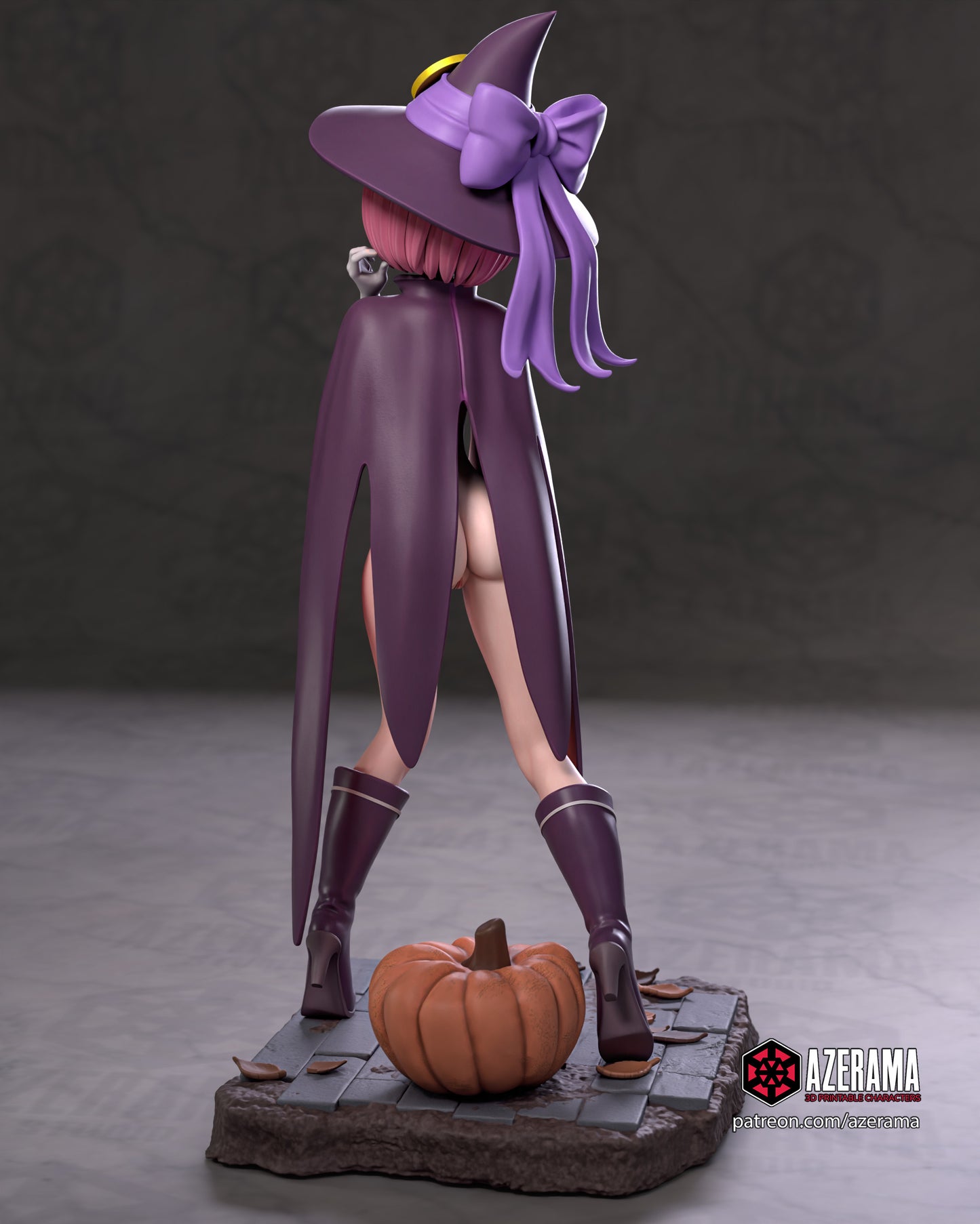Spooky Ram NSFW - Unassembled and Unpainted Garage Kit - Model Designed by Azerama
