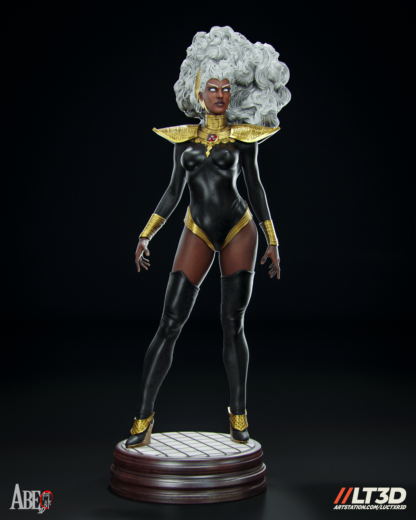 Hellfire Galla Storm - Unassembled and Unpainted Garage Kit - Model Designed by Abe3d/LT3D