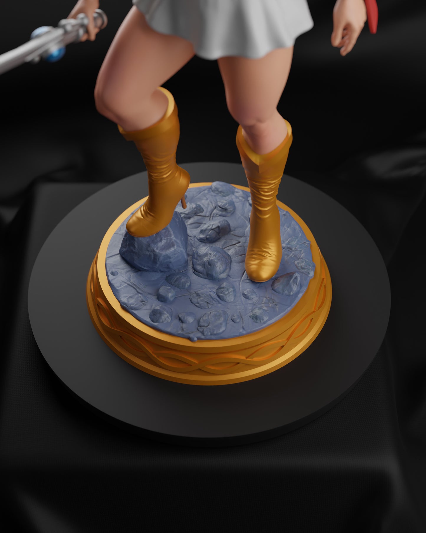She-Ra - Unassembled and Unpainted Garage Kit - Model Designed by Abe3d/Piovani