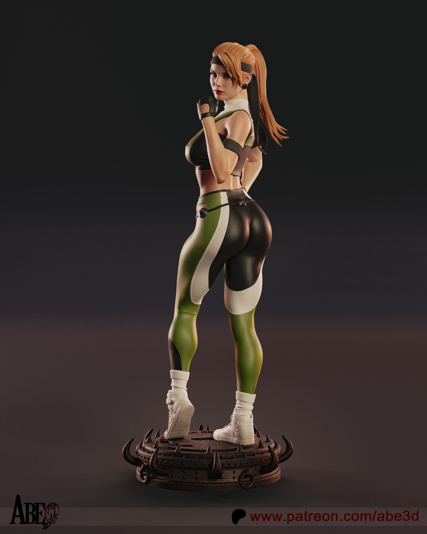 Sonya (VARIANT PARTS INCLUDED) - Unassembled and Unpainted Garage Kit - Model Designed by Abe3d