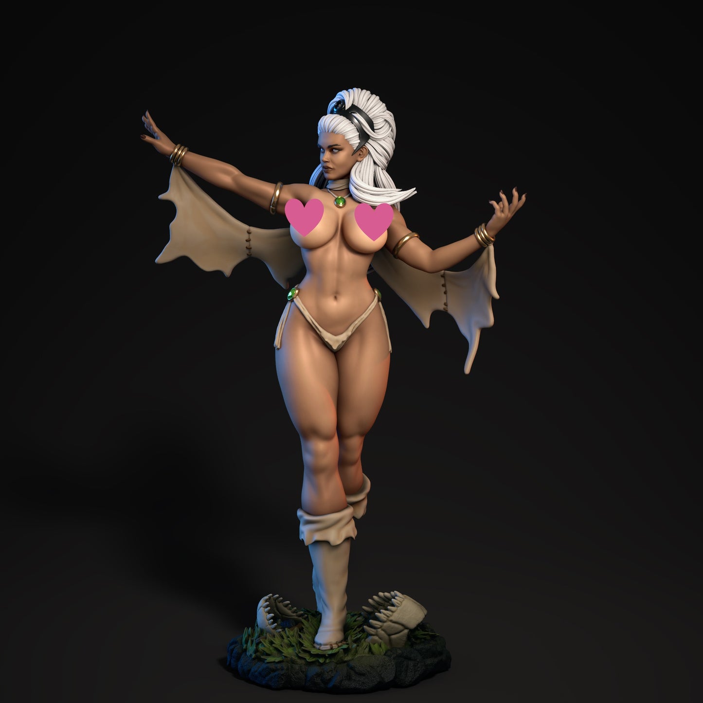 Storm Savage Lands NSFW - Unassembled and Unpainted Garage Kit - Model Designed by Abe3D/Jungles