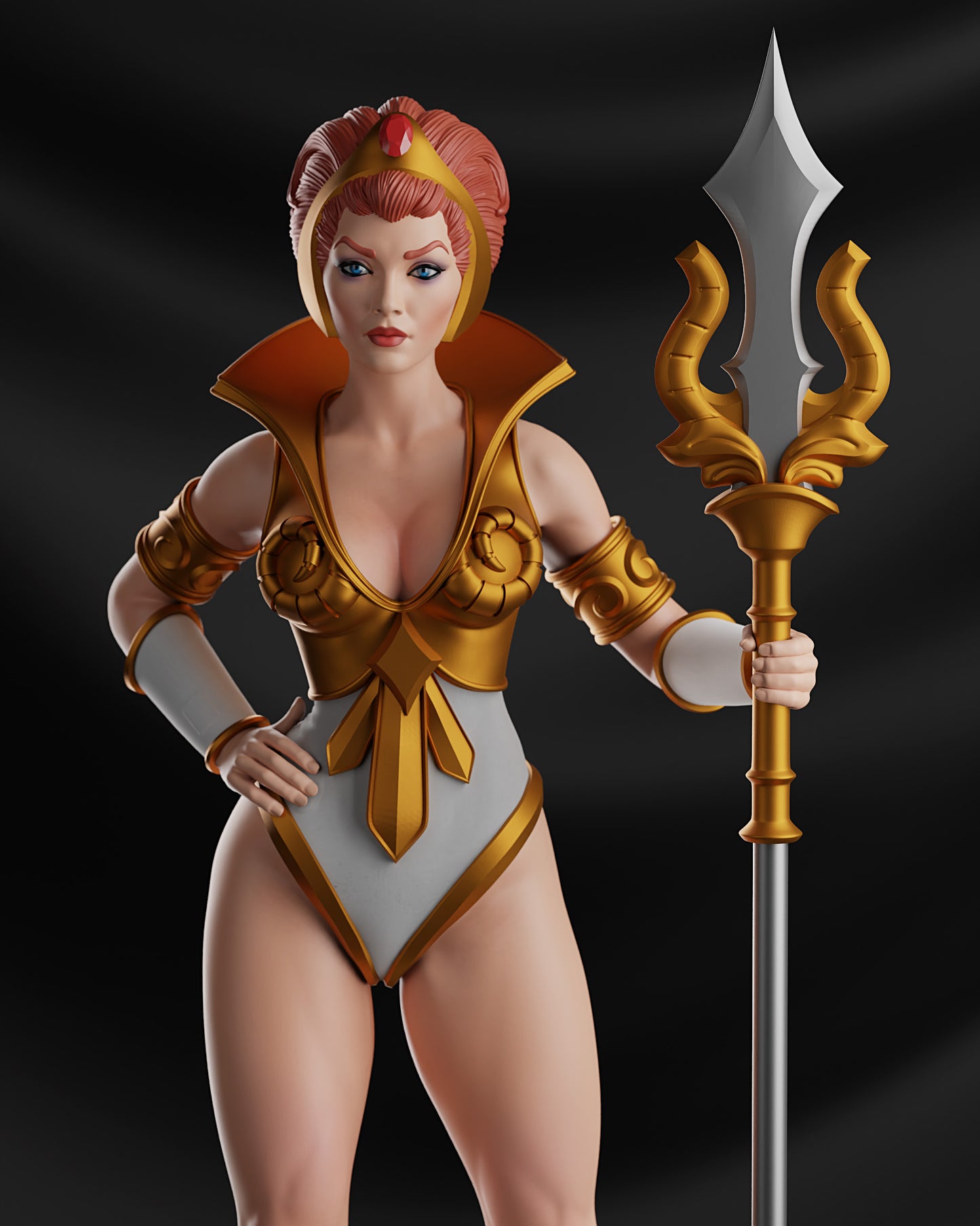 Teela - Unassembled and Unpainted Garage Kit - Model Designed by Abe3d