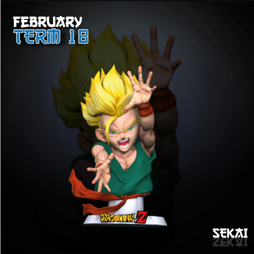 Kid Trunks - Unassembled and Unpainted Garage Kit - Model Designed by Sekai3D