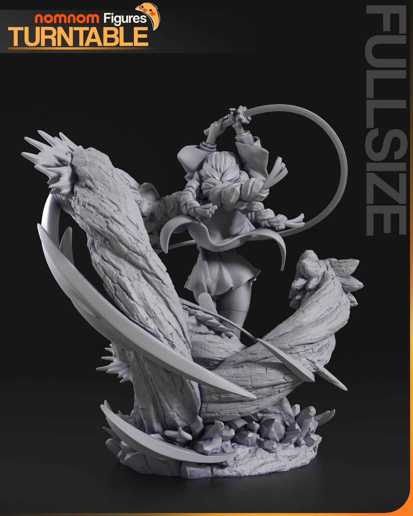 Mitsuri - Unassembled and Unpainted Garage Kit - Model Designed by NomNom Figures
