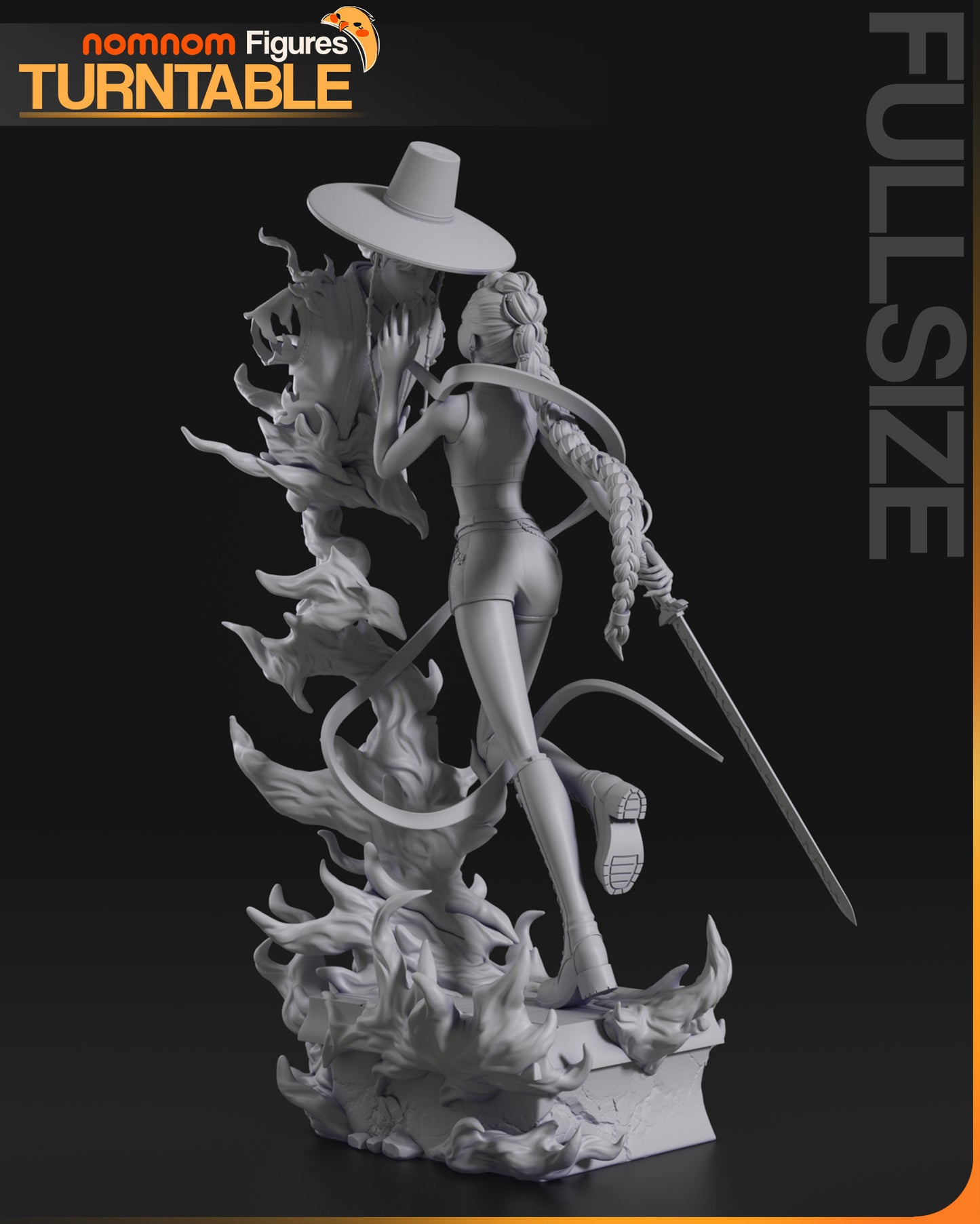 Rumi - Unassembled and Unpainted Garage Kit - Model Designed by NomNom Figures