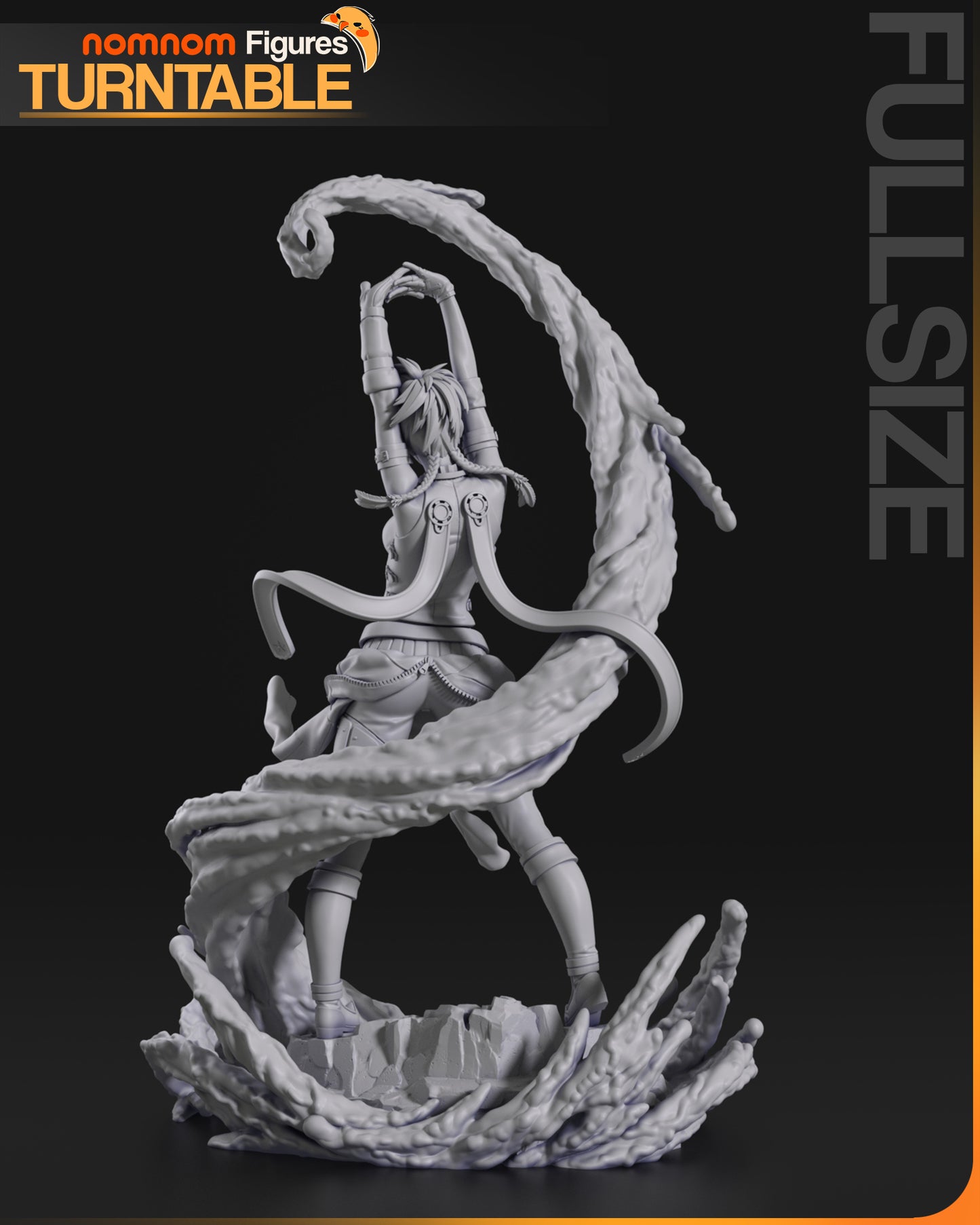 Rikku - Unassembled and Unpainted Garage Kit - Model Deisgned by NomNom Figures