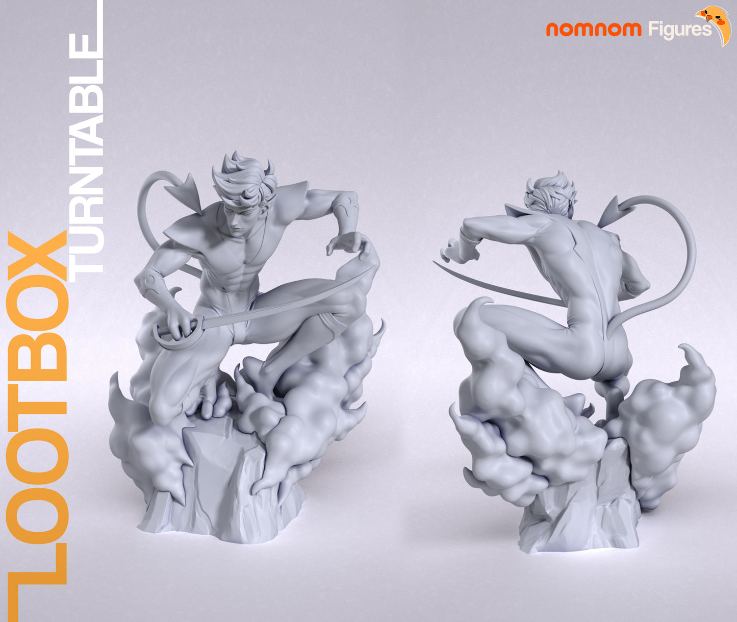 Nightcrawler - Unassembled and Unpainted Garage Kit - Model Designed by NomNom Figures