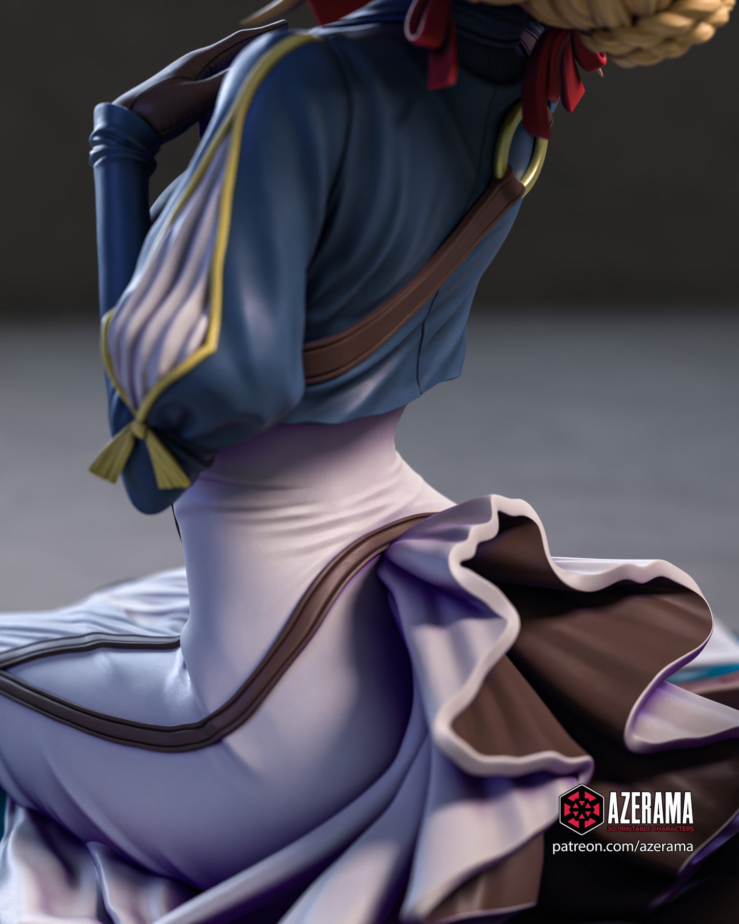 Violet - Unassembled and Unpainted Garage Kit - Model Designed by Azerama