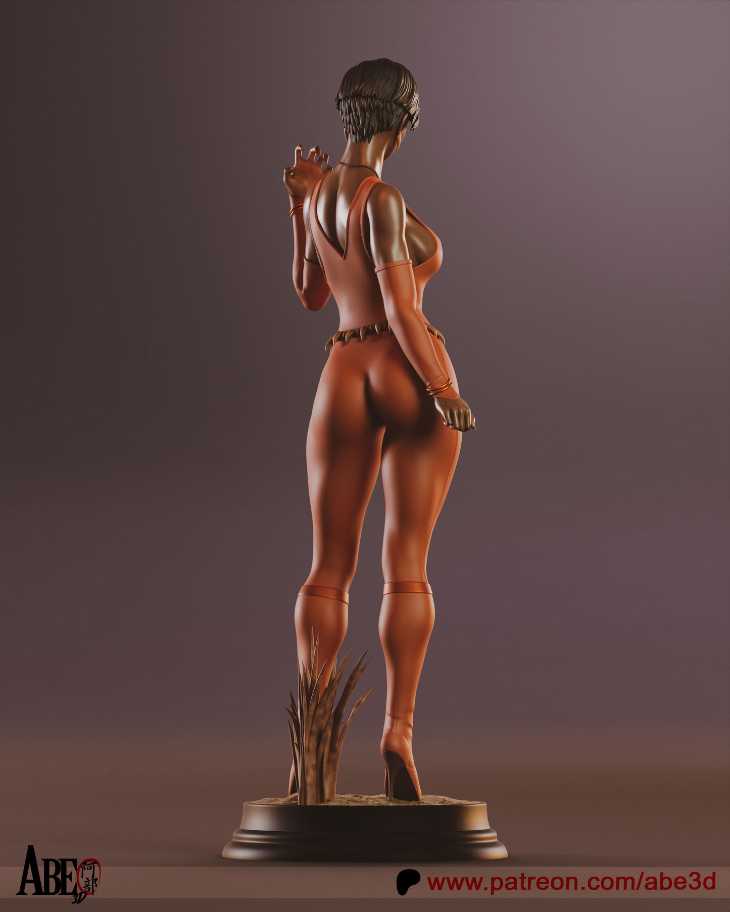 Vixen - Unassembled and Unpainted Garage Kit - Model Designed by Abe3D