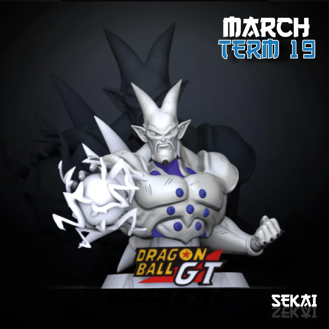 Omega Shenron - Unassembled and Unpainted Garage Kit - Model Designed by Sekai3D