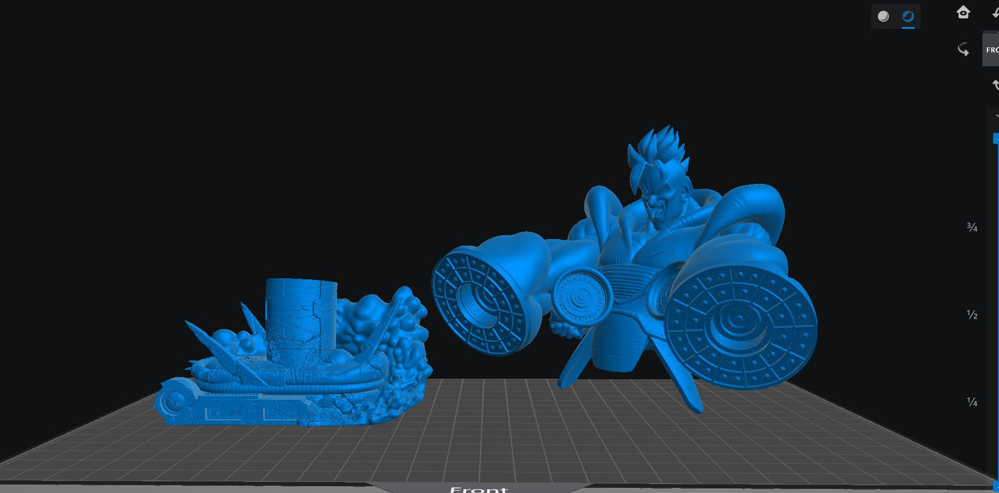 Android 16 - Unassembled and Unpainted Garage Kit - Model Designed by Sekai3D