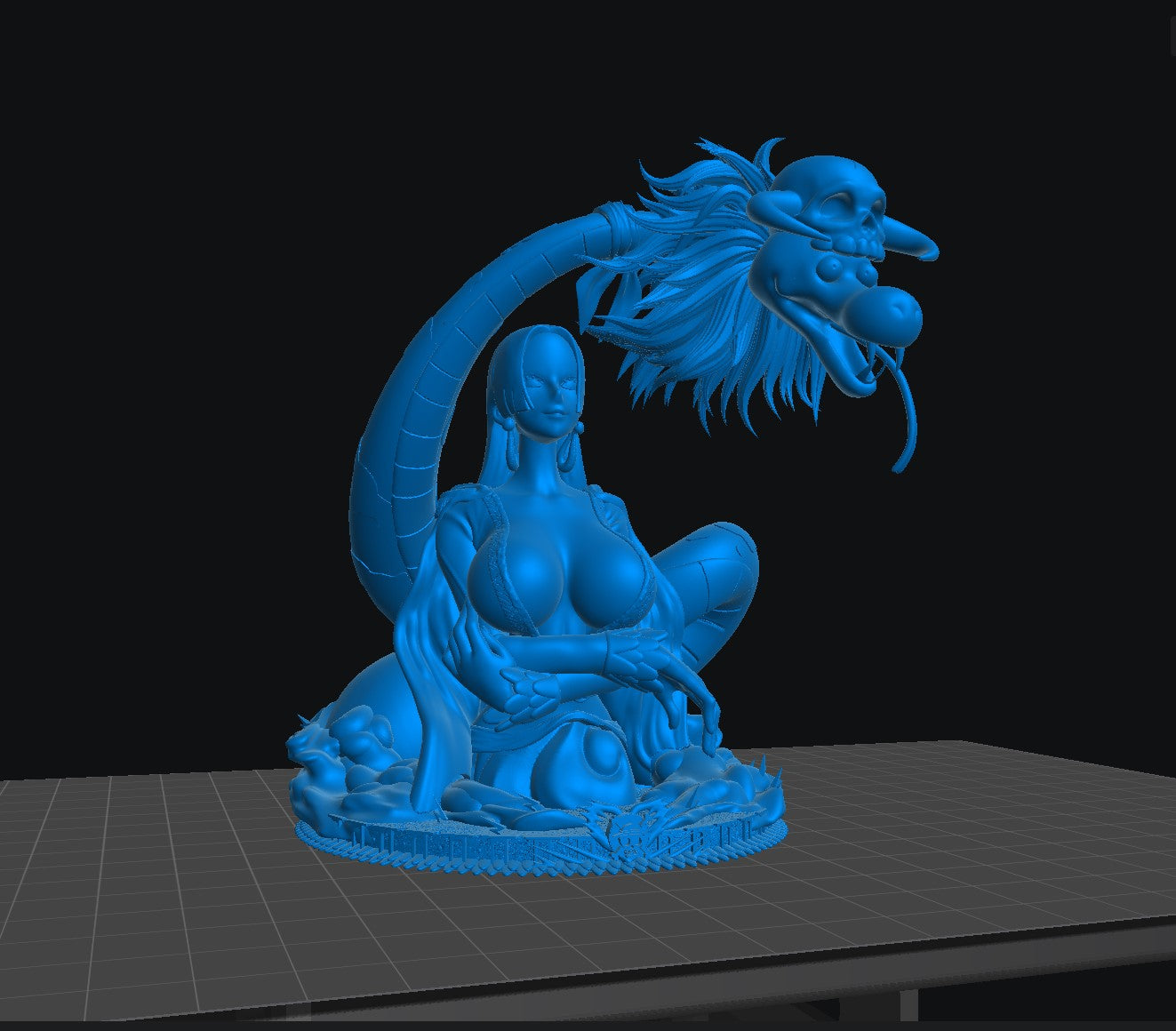 Boa Hancock - Unassembled and Unpainted Garage Kit - Model Designed by Sekai3D