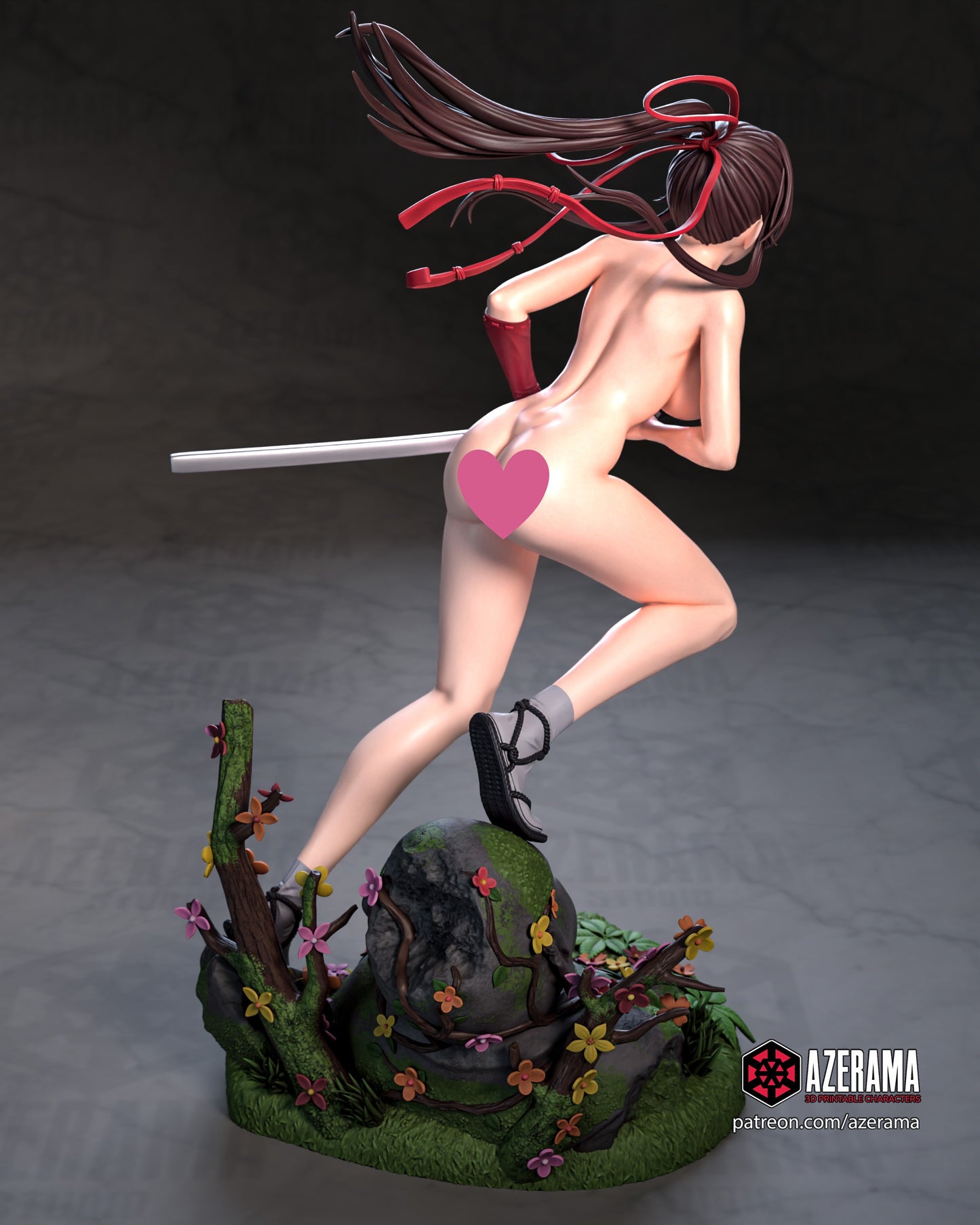 Yuzuriha x Sagiri NSFW - Unassembled and Unpainted Garage Kit - Model Designed by Azerama