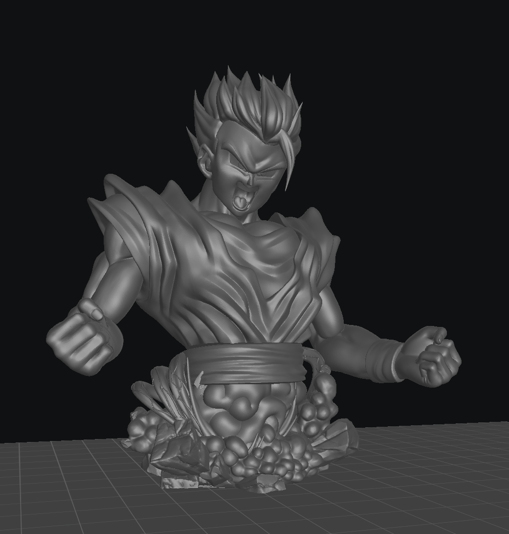 Ultimate Gohan - Unassembled and Unpainted Garage Kit - Model Designed by Sekai