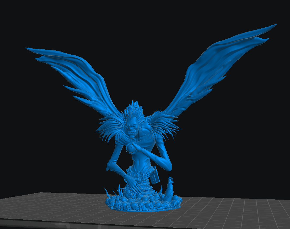 Death Note Diorama - Unassembled and Unpainted Garage Kit - Model Designed by Sekai3D