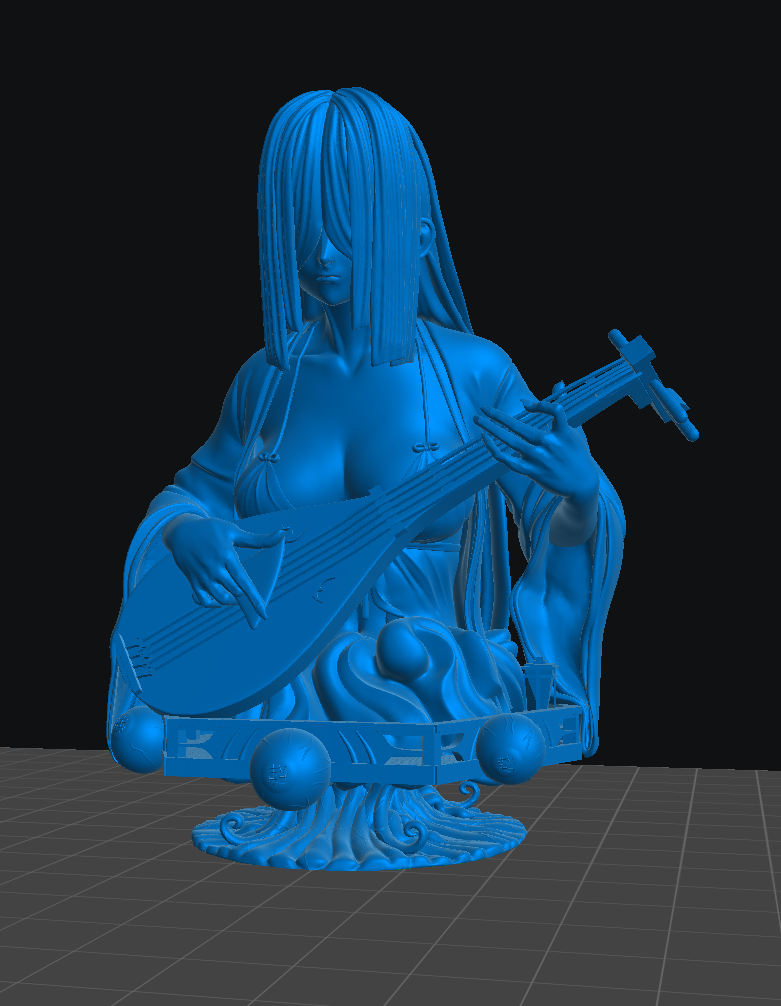 Nakime - Unassembled and Unpainted Garage Kit - Model Designed by Sekai3D