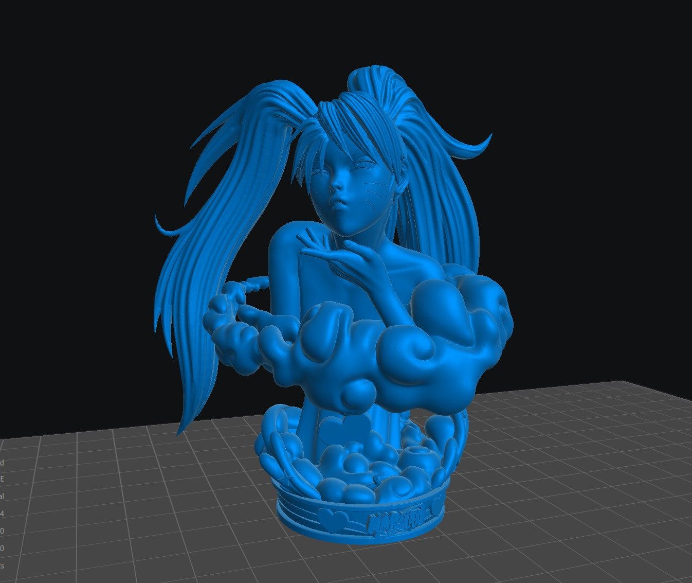 Naruto Sexy Jutsu - Unassembled and Unpainted Garage Kit - Model Designed by Sekai3D